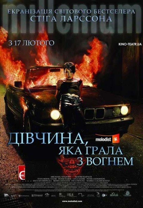 Дівчина, яка грала з вогнем